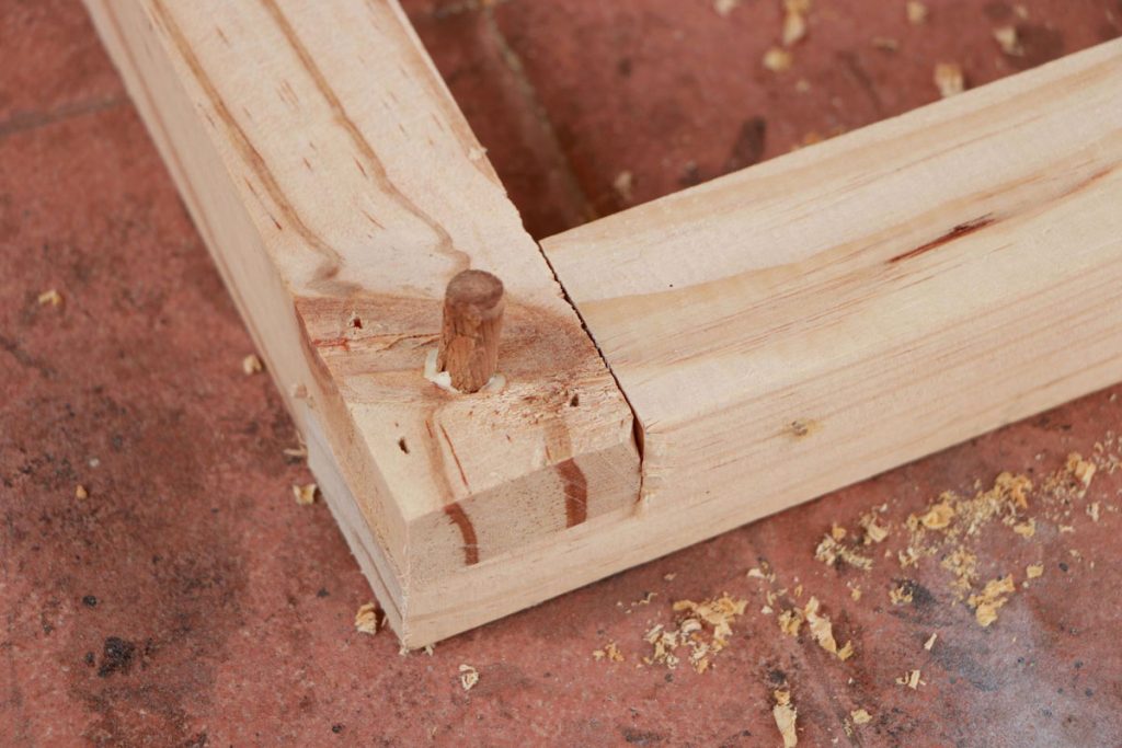 اتصال پرچی چوب