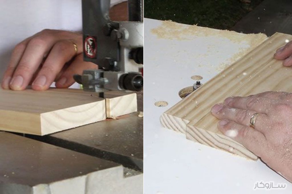 ساخت شلف چوبی