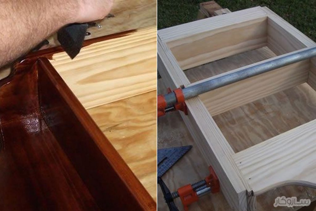 طریقه ساخت شلف چوبی